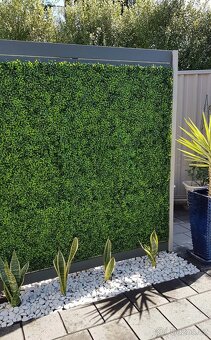 Sada umělých panelů Boxwood – 24 ks 50x50cm - 5