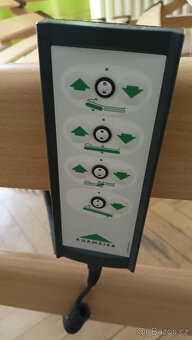 Polohovací postel elektrická senior - 5