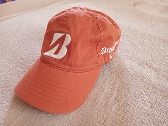 kšiltovka bridgestone golf oranžová 100% cotton - 5