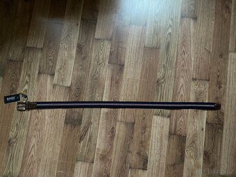 Nový pánský pružný opasek Bandi - modrý s pruhy, L/XL - 5