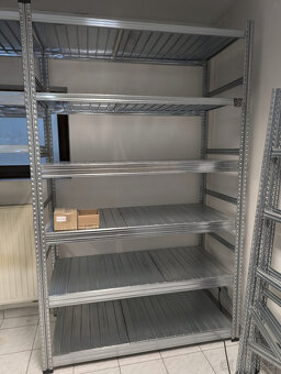 Pozinkovaný regál 5,85 x 2,50 x 0,7 m - 5