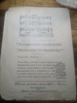 Velká kniha s  notami- Libuše od Bedřicha Smetany - 5