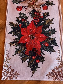 ratan.prostírání, koupeln.soupr. vanocni ubrus behoun - 5