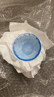 Modrý skeleněný set - 5