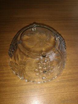 Skleněná mísa - ozdobná - 2 - 5