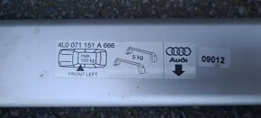 Střešní příčníky na Audi Q7 - originální příslušenství - 5