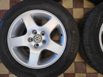 alu kola 15 5x100 7Jx15 et35 vw škoda pneu195/65/15 - 5