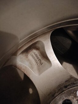 4ks alu disky orig. Škoda 5x100 r15 pneu 195/50 r15 7mm - 5