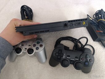 PS2 PlayStation 2 + Hry - 5