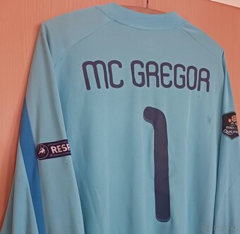 MC GREGOR (SKOTSKO) - prodám originální hraný zápasový dres. - 5