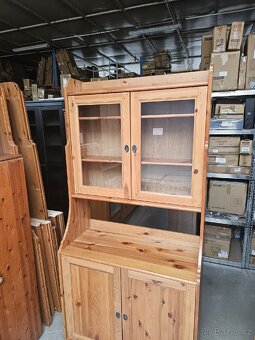 PŘÍBORNÍK- VITRÍNA IKEA LEKSVIK - 5