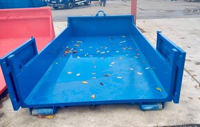 AVIA hákový kontejner (3800x2000x500mm, zvýšené čela) - 5