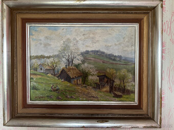 Obrazy retro staré. - 5