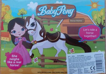 Kostky a dívka s koníkem věk 3+ - 5