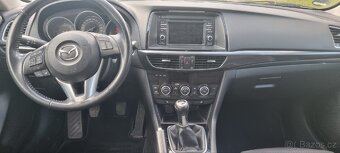 Mazda 6 combi 2.2D 110kw Skyactiv r.v.2015 velice slušné - 5