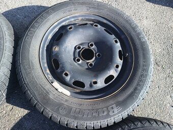 Plech. kola R14 ze škoda fabia 1 + starší zimní pneu 165/70 - 5