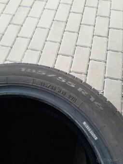 PIRELLI 185 55 r16 - letní - 2x kus - 5