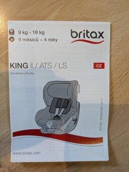 Dětská autosedačka Britax Romer-King II, 9-18 kg
Kup teď - 5
