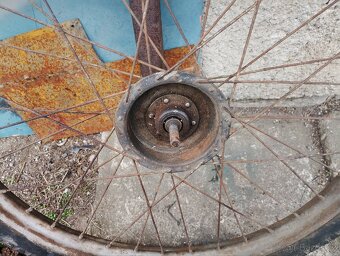 Kola na válečné/před válečné motokolo Sachs DKW NSU atd.. - 5