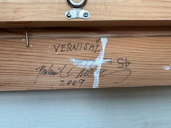 Obraz VERNISÁŽ - sig. BOHUMIL NEČAS - 5
