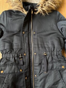 Dívčí zimní kabát F&F vel. 10-11. let - 5