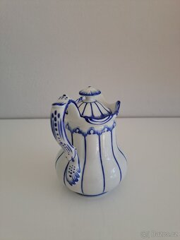 Starožitná porcelánová konvička - mléčenka - 5