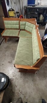 Rohová sedačka, křeslo, kuchyňská, pohovka - 5