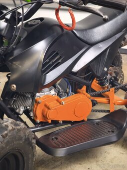 Dětská benzínová čtyřkolka atv 49ccm - 5