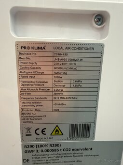 Mobilní klimatizace ProKlima - 5