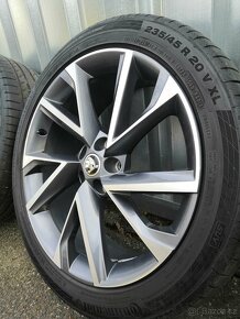 Letní alu kola Vega 20" Škoda Kodiaq 235/45 R20 - 5