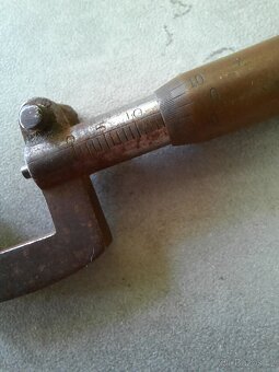 Mikrometr ze starých časů , mechanický - 5
