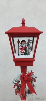 🎄 Vánoční svítící lampa se sněžením – 180 cm - 5