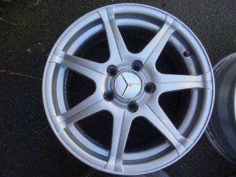Alu disky na Mercedes, 16", 5x112, ET 48, šíře 7,5J - 5