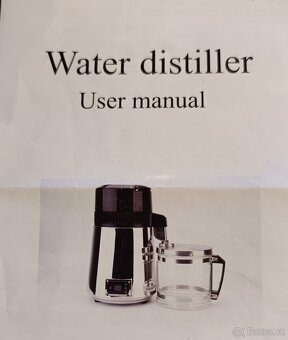 Destilátor vody (water distiller). Nový stav. - 5