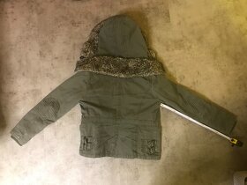 Dámská zimní bunda velikost 40 zelená - 5