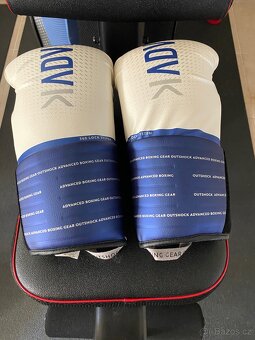 Boxerské rukavice + helma OUTSHOCK (Decathlon) – TOP stav - 5