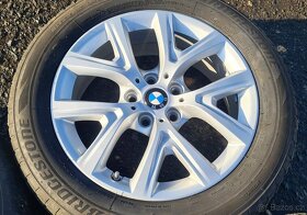 Orig. Alu kola BMW X1, 5x112 Bridgestone 205/60R17 - 5