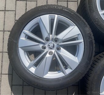 Karoq - 17” Scutus + zimní 215/55 R17 Nexen 7-8mm - 5