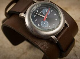 Kožený široký řemínek č.12 k hodinkám - 5