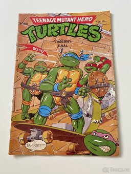 Staré komiksy Želvy Ninja 9,10 - 1992 - 5