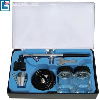 Airbrush komplet - kompresor a příslušenství - 5