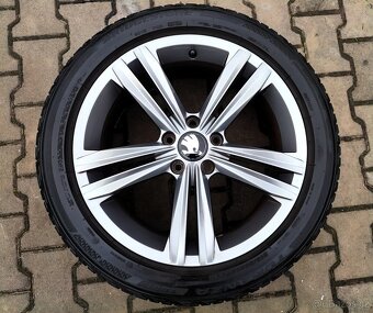 Alu kola originál Volkswagen T-Roc, Škoda Karoq 5x112 R18 - 5