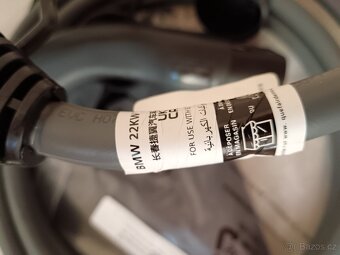 Nabíjecí kabel elektrovozů BMW, 22Kw, typ 2, Nový - 5