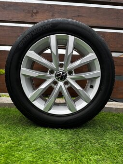 Alu kola 5x112 r16 s letním pneu (sep55) - 5