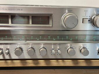 SONY STR-V5 ŠPIČKOVÝ VINTAGE STEREO RECEIVER - 5