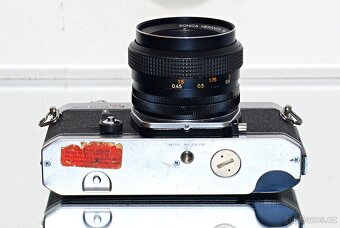 Konica Autoreflex T3 + Hexanon 1,7/50 SERVISOVÁNO - 5
