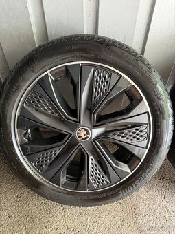 Kompletní sada 18" ALU kol Škoda originál - 5