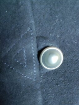 Zimní černý krátký kabát vel 56 - 5