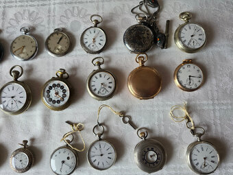 Staré kapesní hodinky. - 5