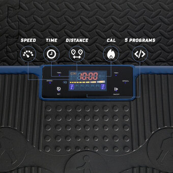 PROFI Vibrační plošina deska na cvičení fitness SVP13 3D - 5